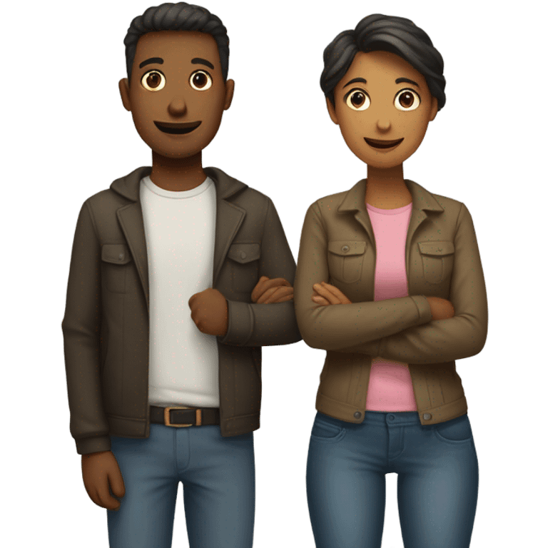 MALE AND FEMALE JOINED HANDS TOGET emoji