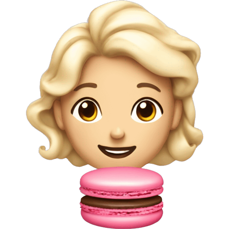 coquette macarons emoji