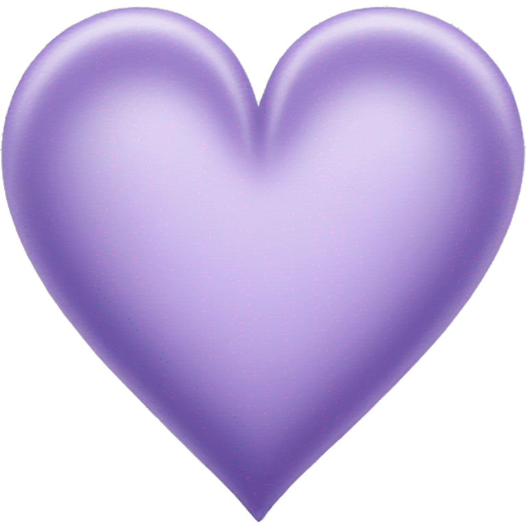 light lavender heart emoji