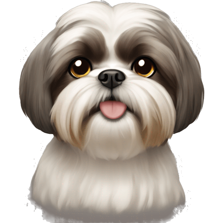 Dog shih-tzu emoji