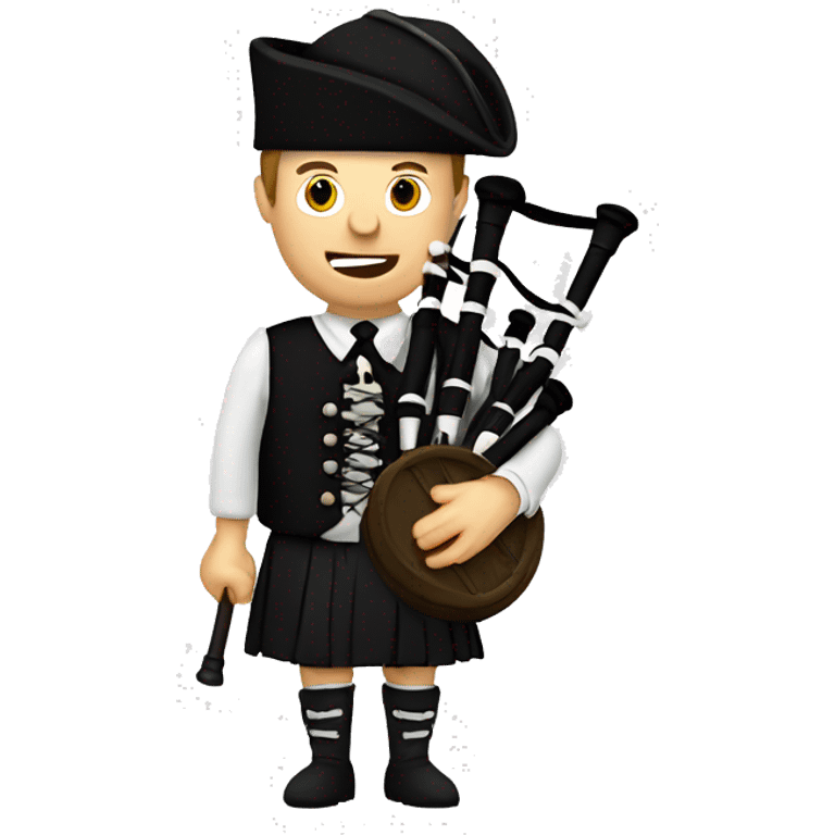 breton bagpipes  emoji