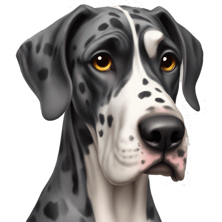 Great Dane harlequin  emoji