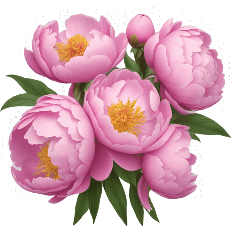 Peonies  emoji