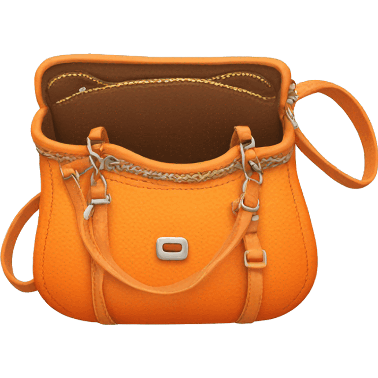 Orange Channel purse emoji