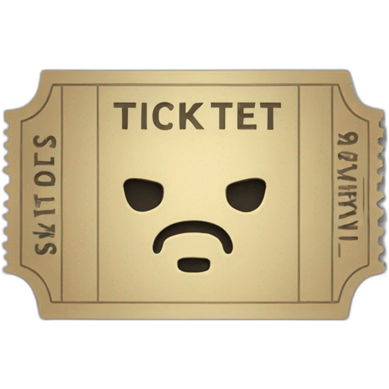 ticket emoji