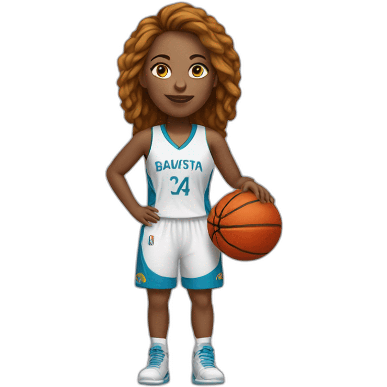 Baloncesto femenino emoji