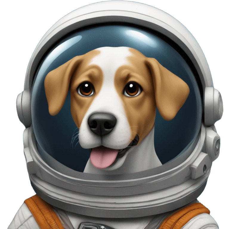 Dog in space emoji