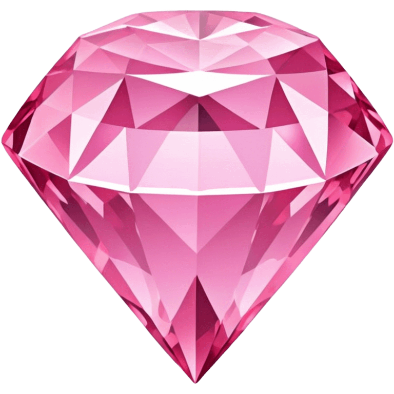 Pink diamond  emoji