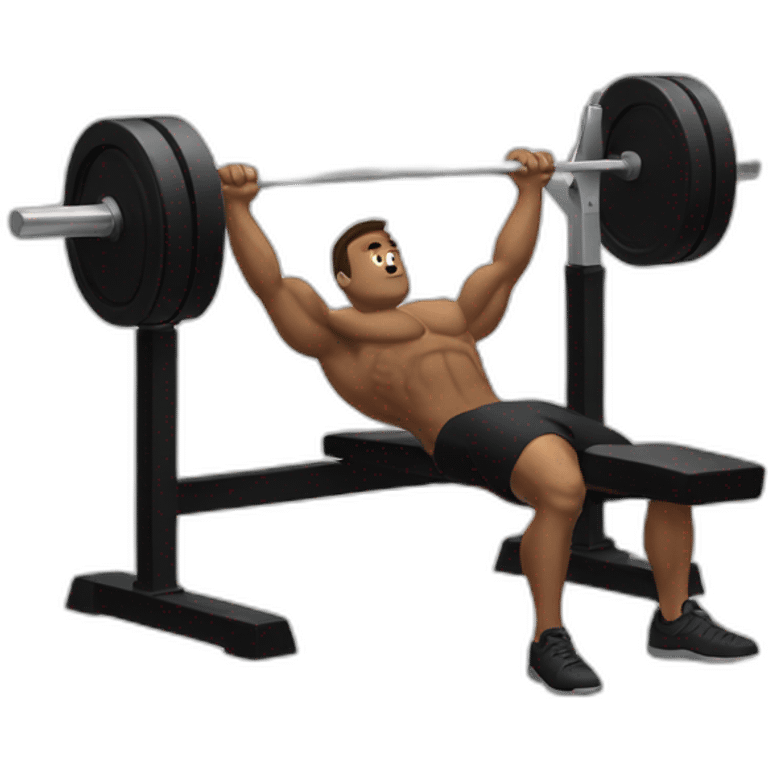 Bench press emoji