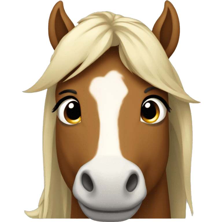 cavalo sorrindo emoji