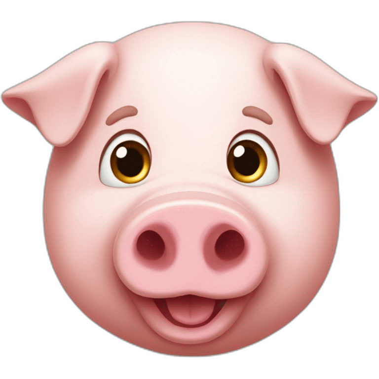 Ein Schwein telefoniert emoji