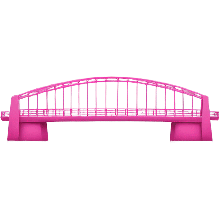 pink bridge emoji