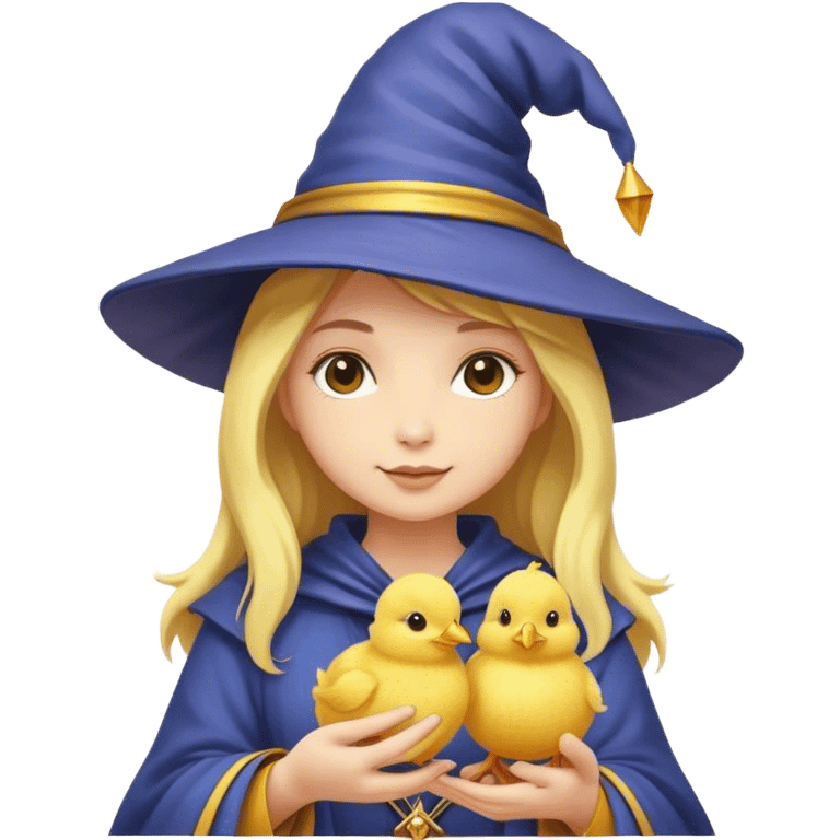 Merge a 🧙‍♀️ and 🐥 emoji