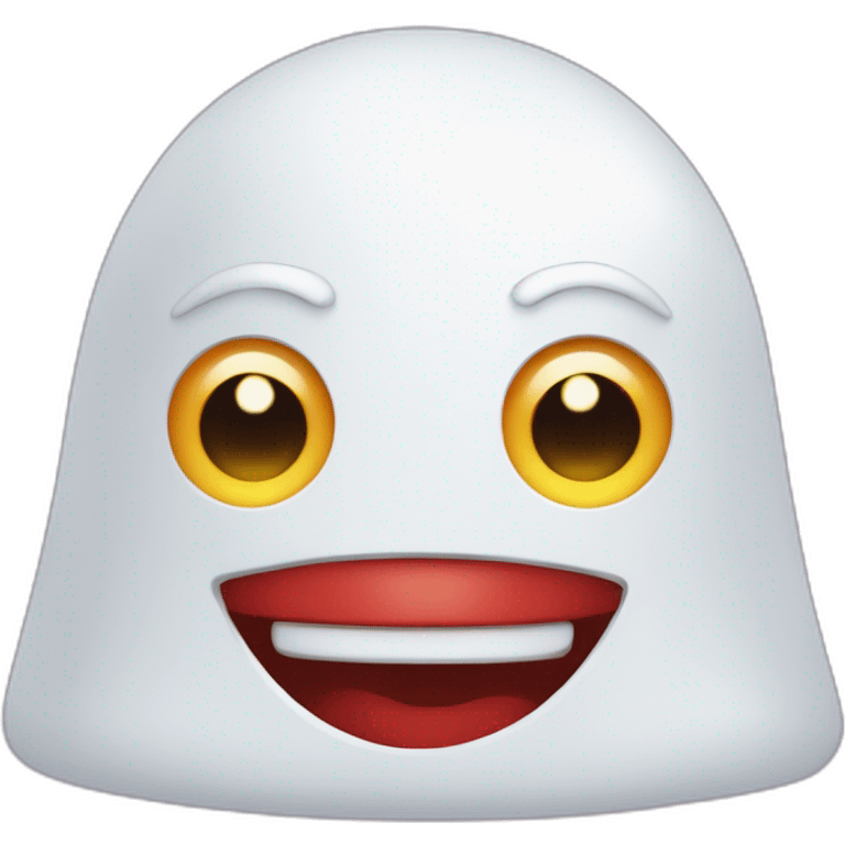 Bonhomme yeux, cœur emoji