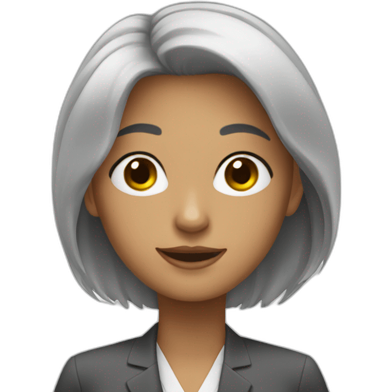 Office lady emoji