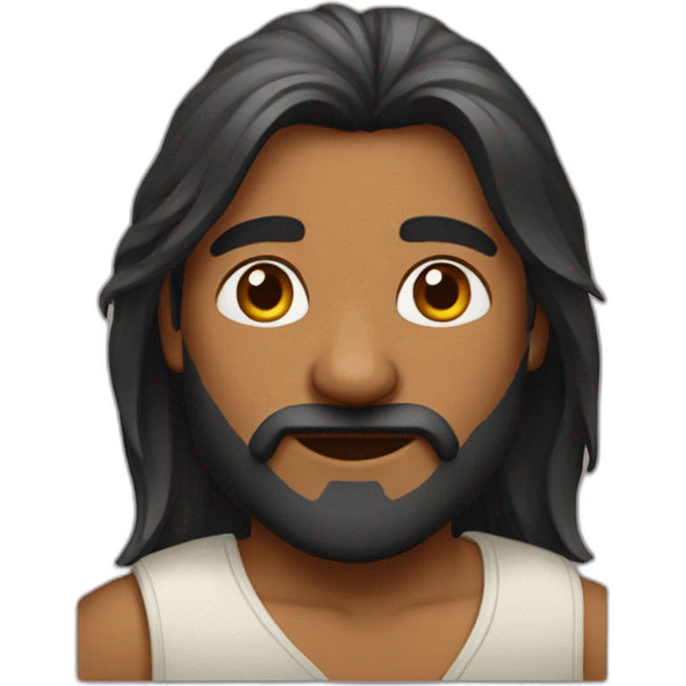 indian with mullet emoji