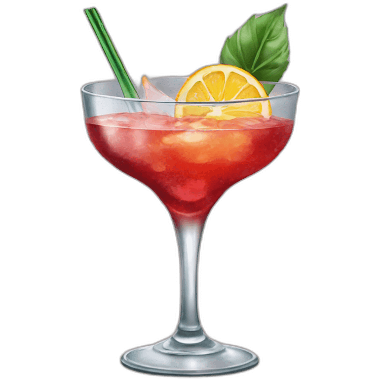 Fancy cocktail  emoji