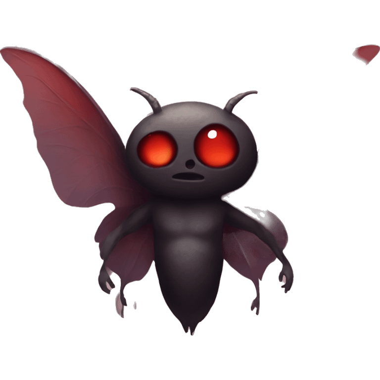 Mothman in love emoji