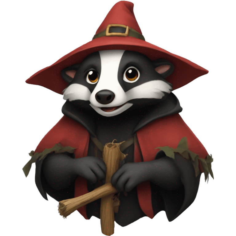 badger witch emoji