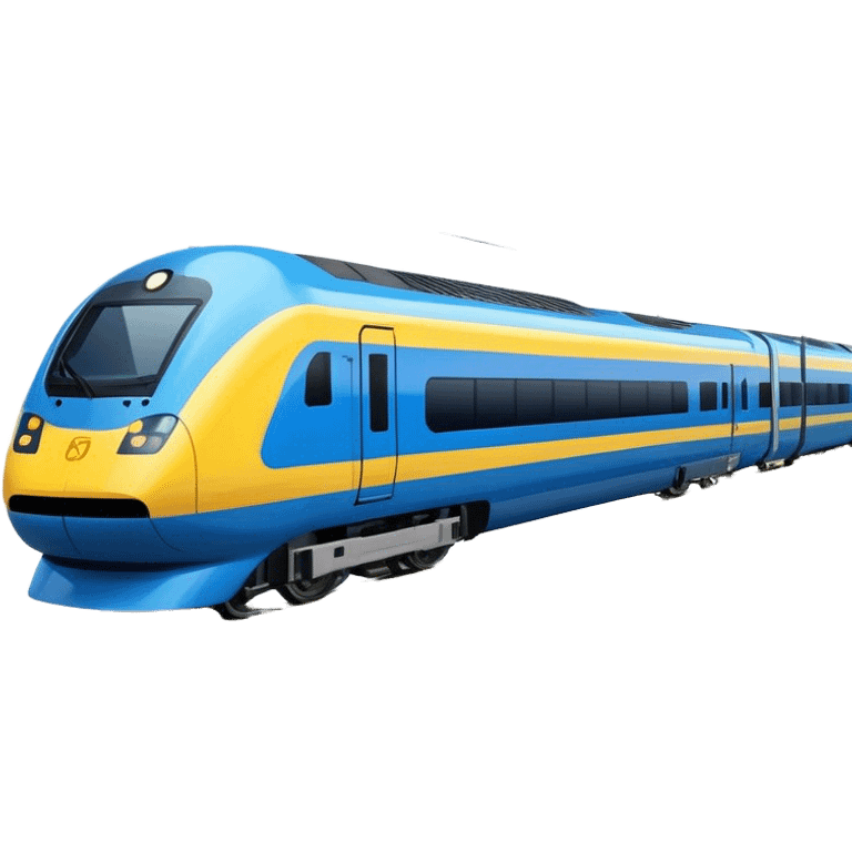 Passenger Train - New Intercity Fleet (Mariyung) (Model Year: 2023) (Iconic Colour: Blue and yellow) emoji