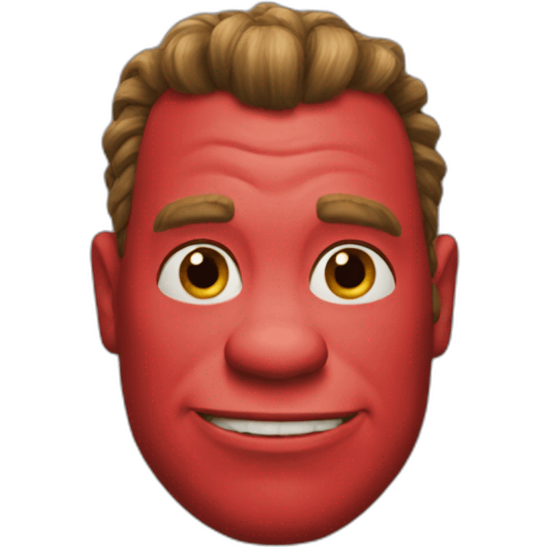 red-shrek emoji