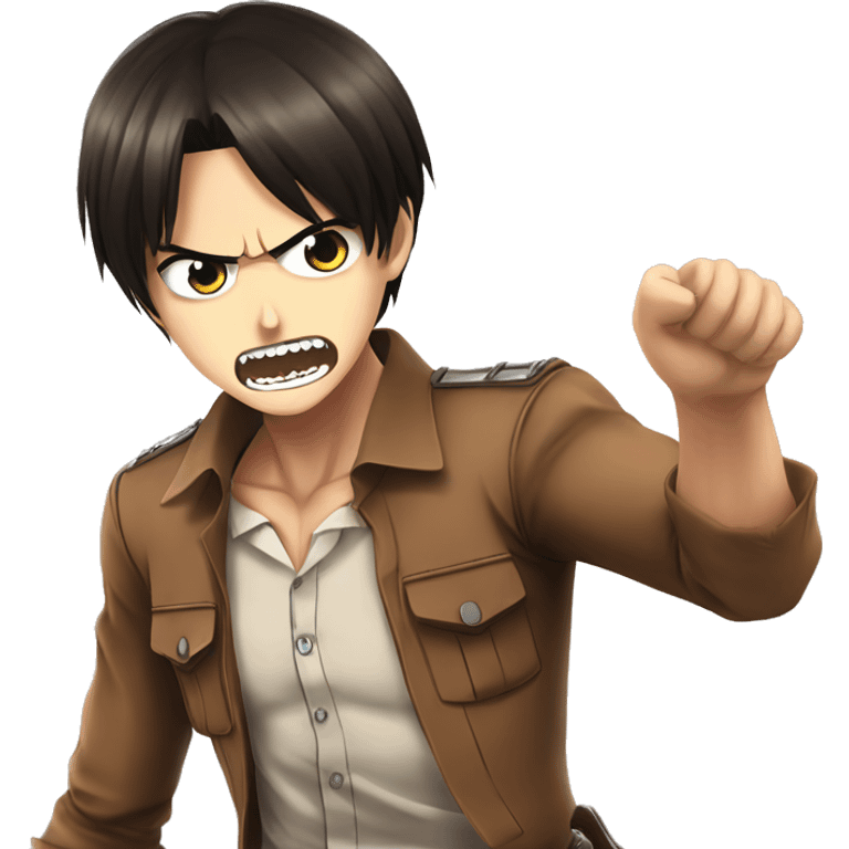 Eren yeager attack titan emoji