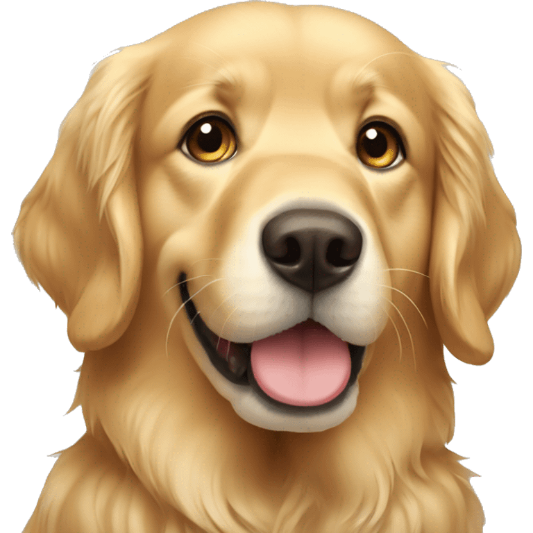 golden retriever  emoji