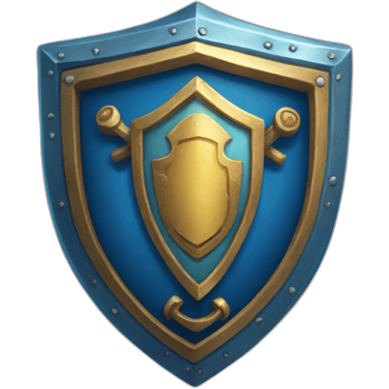 blue quest shield emoji