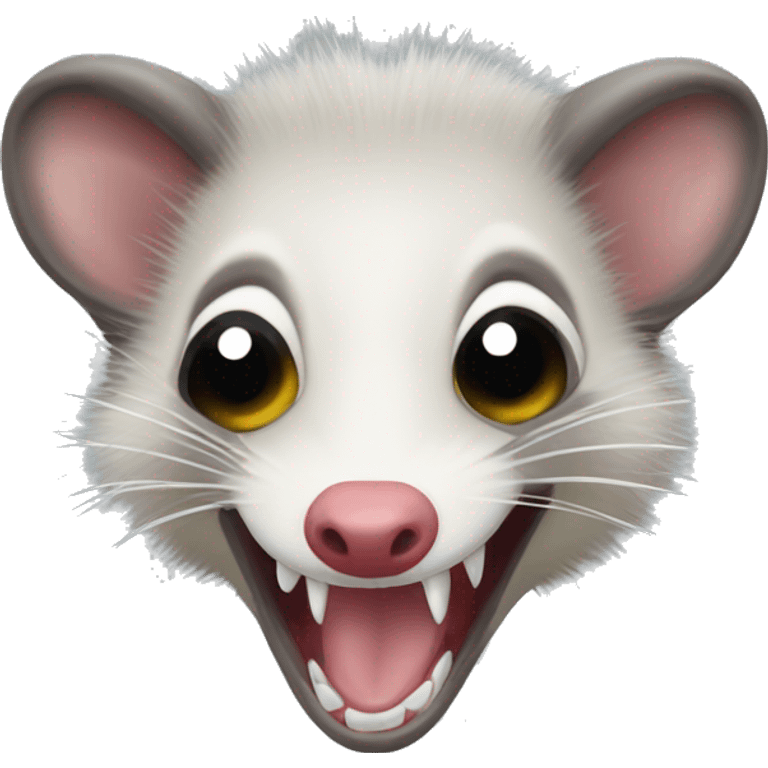 vicious opossum emoji