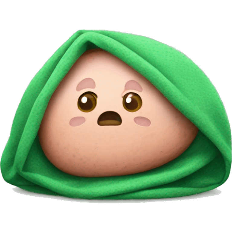 ham in a green blanket emoji