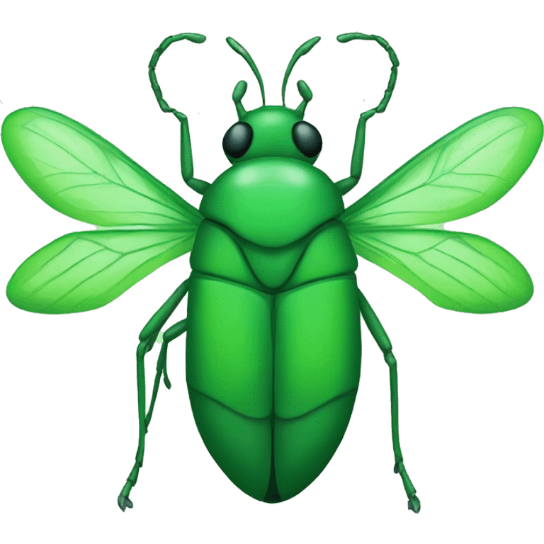 green insect emoji