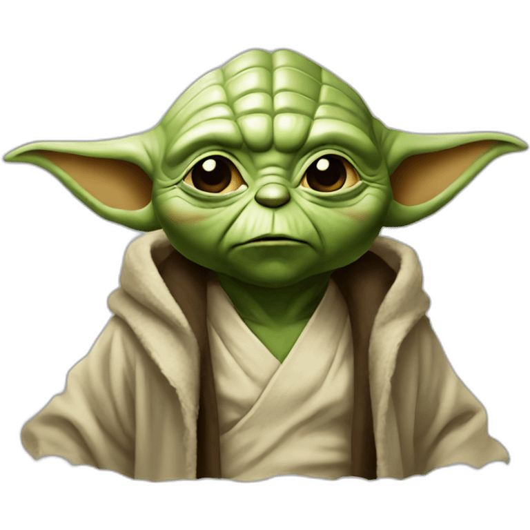 Yoda The Thug emoji