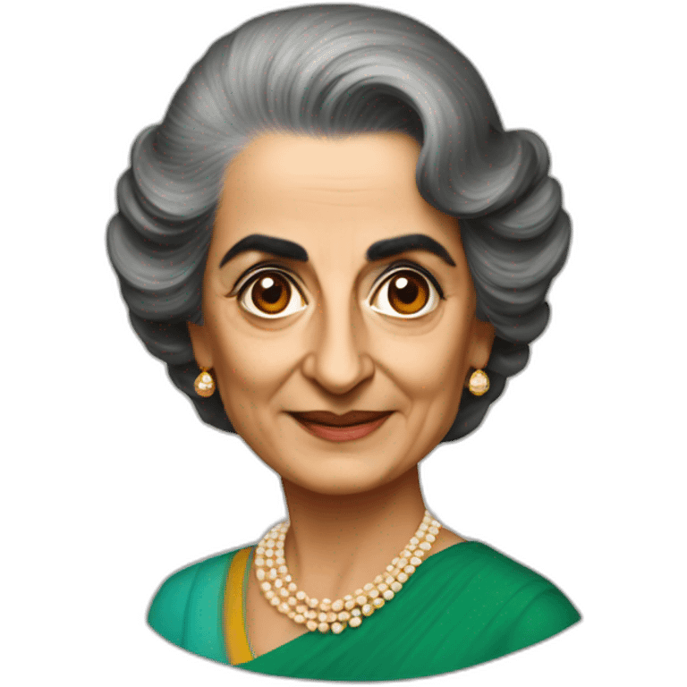 Indira Gandhi emoji