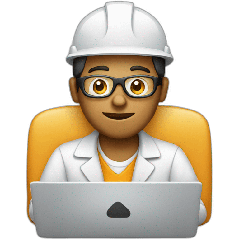 Laptop worker emoji