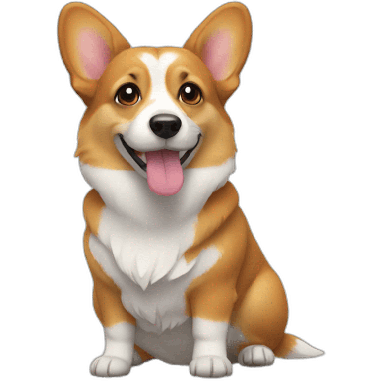 Corgi emoji