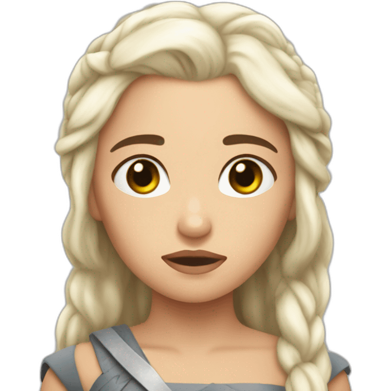 Daenerys bored emoji