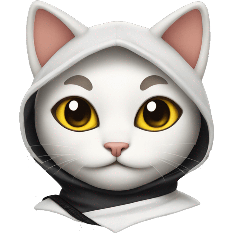 cat in ninja costume emoji