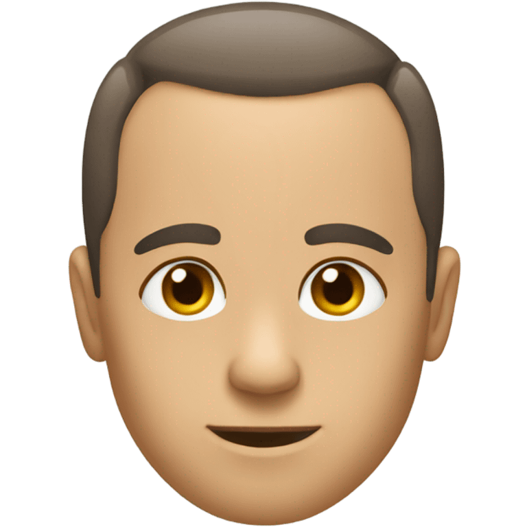 Receding hairline emoji