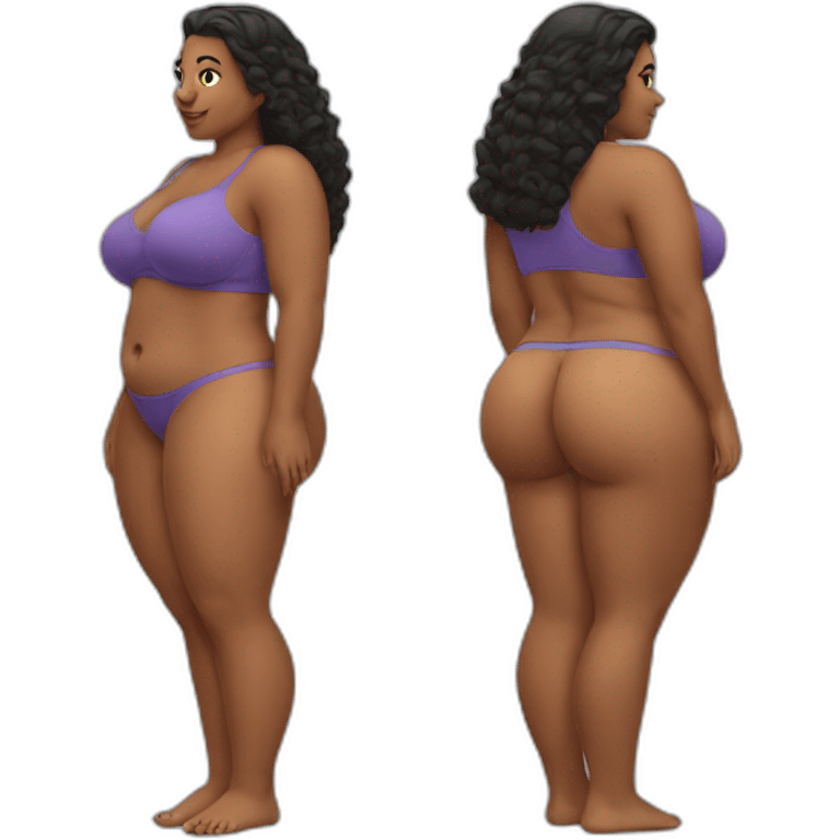 Big ass woman emoji