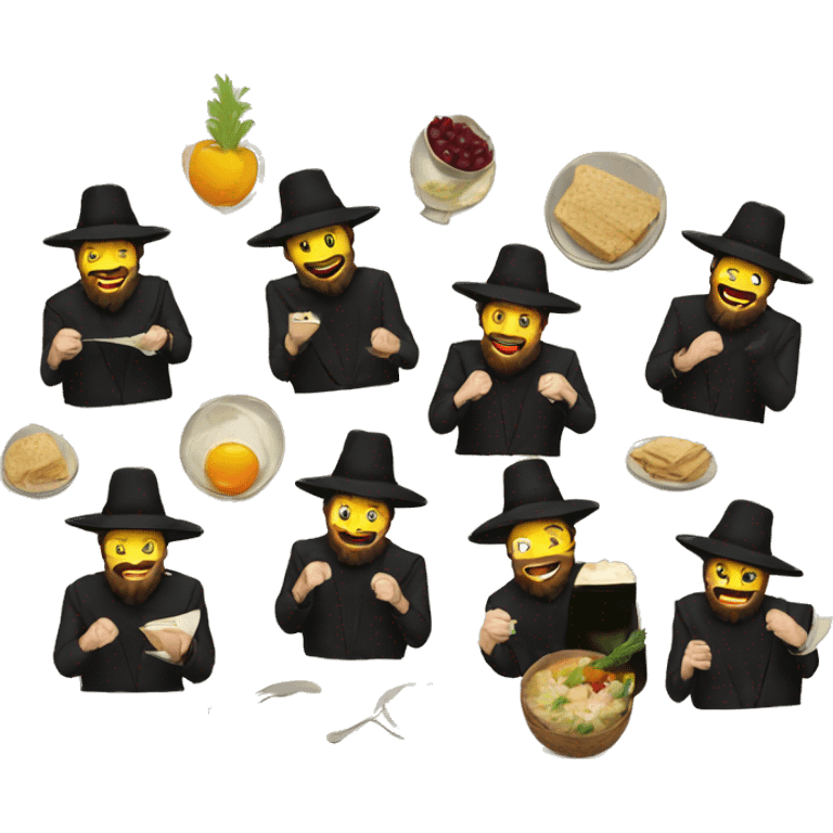 Hasidic Seder emoji