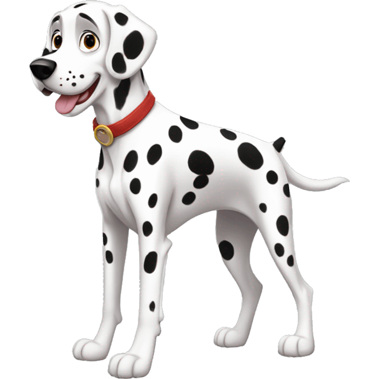 Dalmatian Disney fullbody emoji