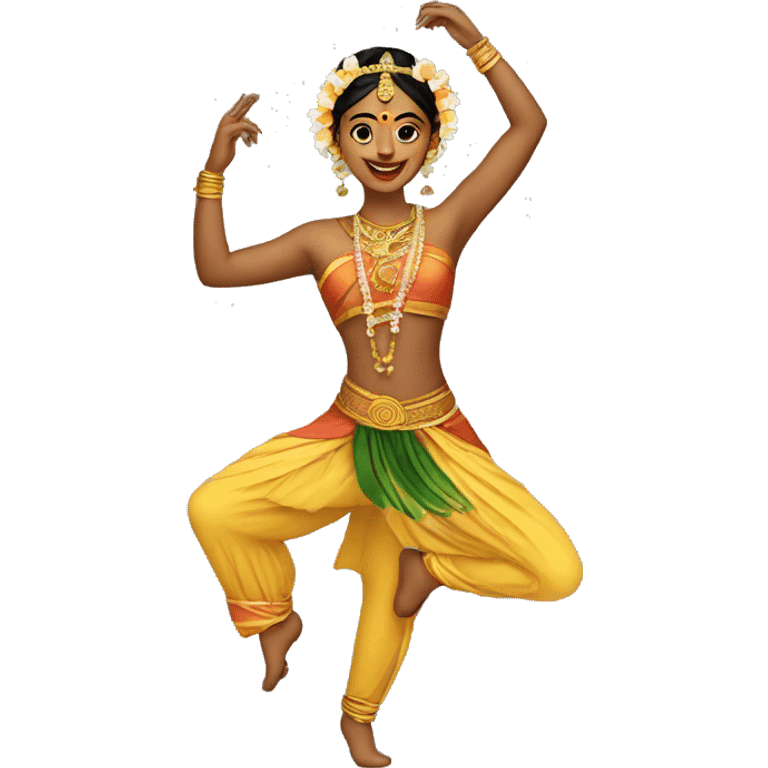 a kandyan dancer emoji