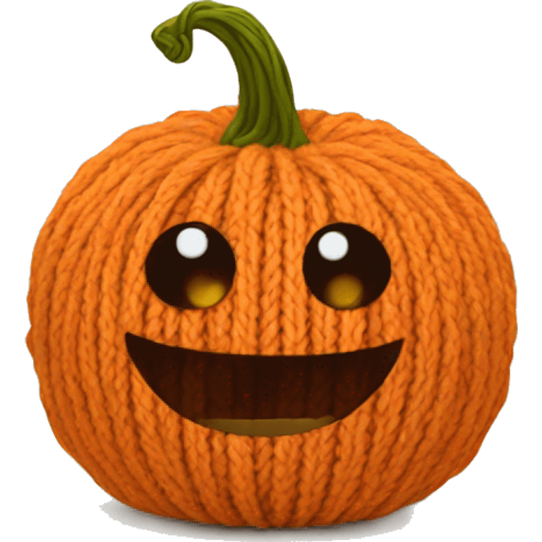 yarn pumpkin emoji