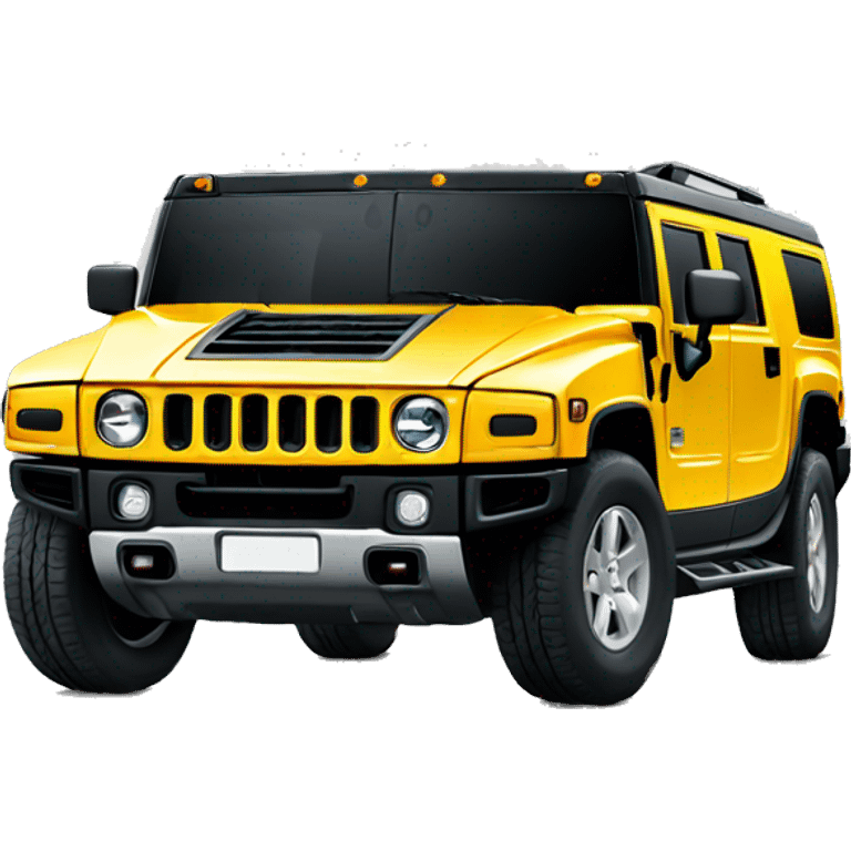 A hummer car  emoji