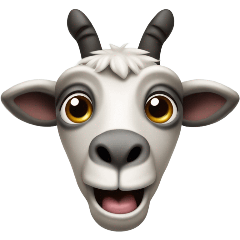 terrified lama emoji