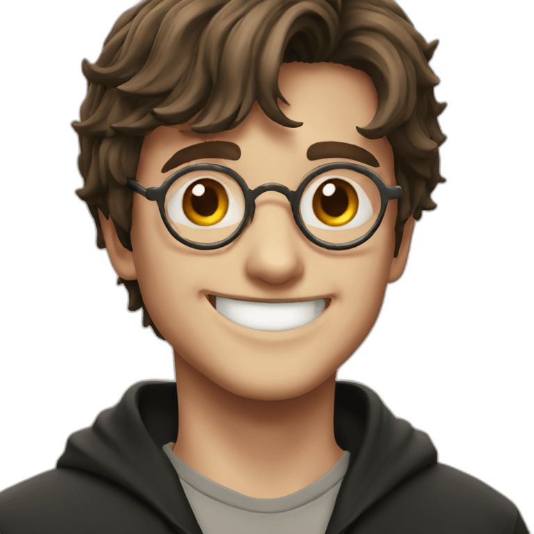 Harry Potter smiling emoji