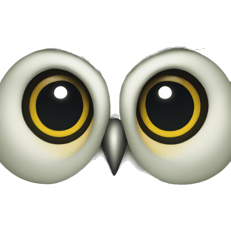 owl face in green  emoji