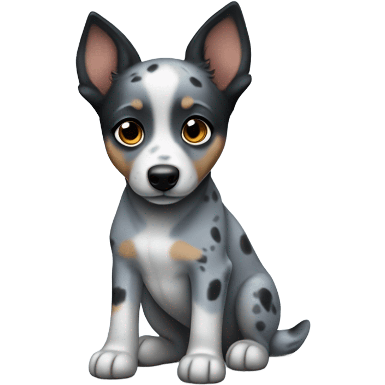 blue heeler puppy emoji