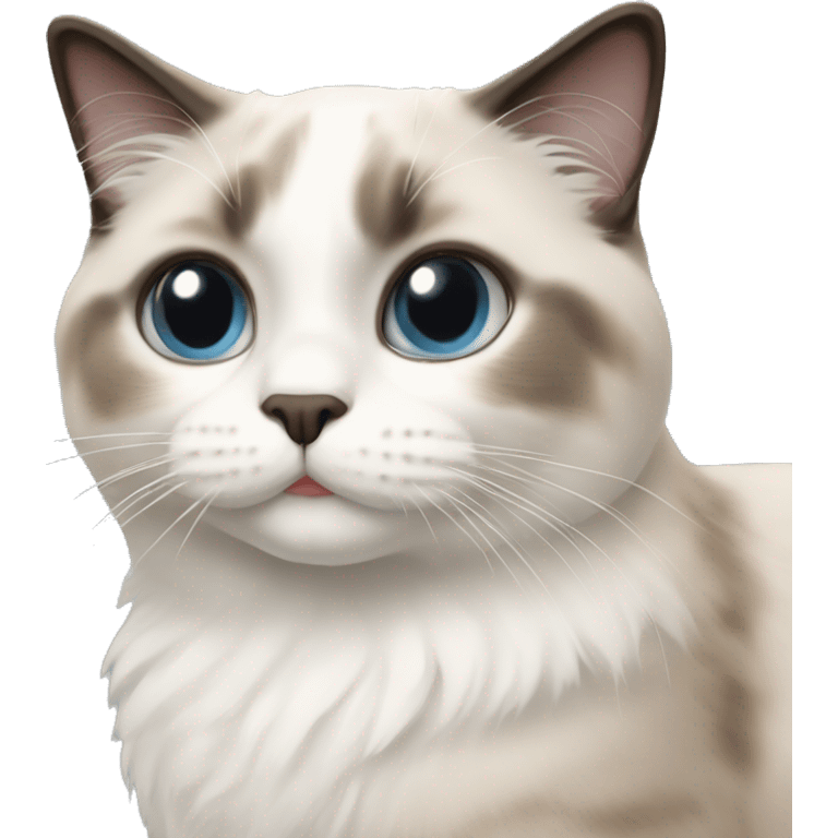 ragdoll shorthair cat emoji