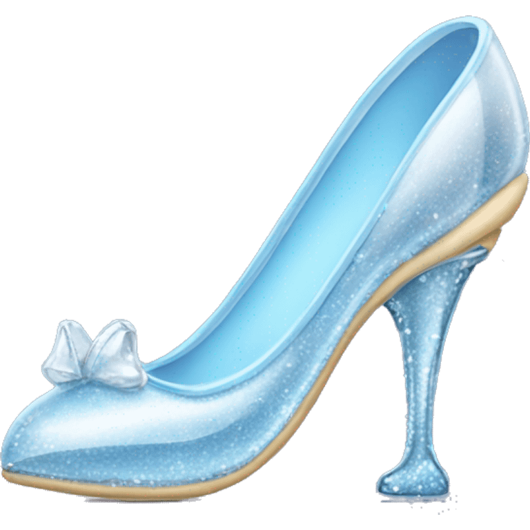 Cinderella glass slipper emoji